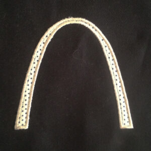 St. Louis Arch machine embroidery and appliqué designs in several sizes and styles.