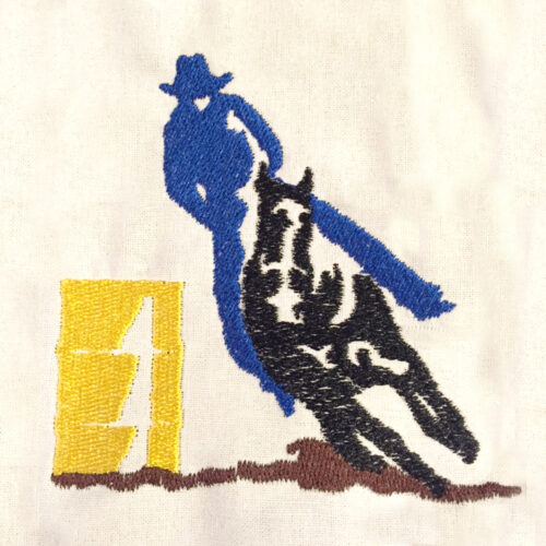 Modern Rodeo Design A big set of modern Rodeo machine embroidery and appliqué designs ...