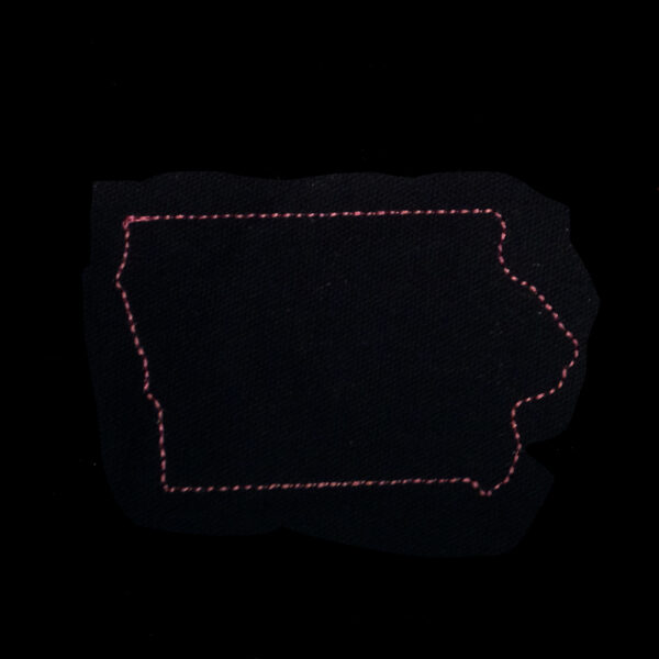 Iowa appliqué and embroidery design in 7 styles and sizes - Image 2