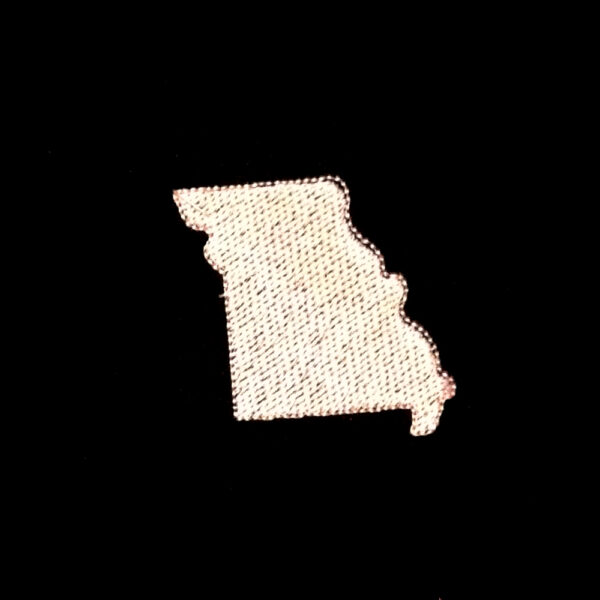 Missouri appliqué and embroidery design in 7 styles and sizes.  Buy this state (Missouri)  -  get any state free - Image 3