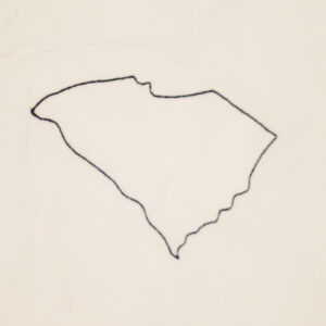South Carolina appliqué and embroidery design in 7 styles and sizes.  Buy this state (South Carolina)  –  get any state free