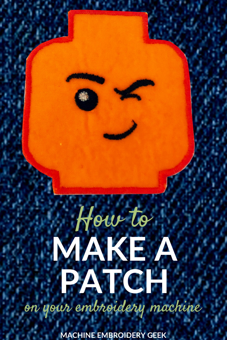 How to make a patch on embroidery machine - Machine Embroidery Geek