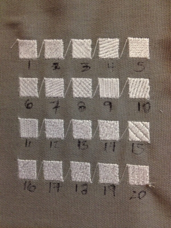 Satin vs fill stitch in machine embroidery Machine Embroidery Geek