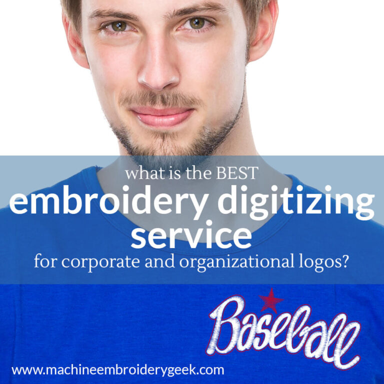 What is the best embroidery digitizing service? Machine Embroidery Geek