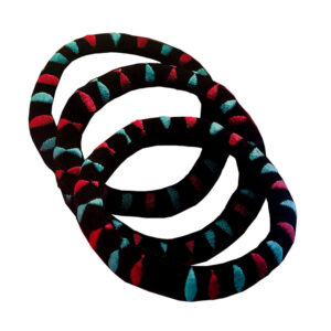 Embroidered bracelet designs (as seen in Creative Machine Embroidery Magazine)