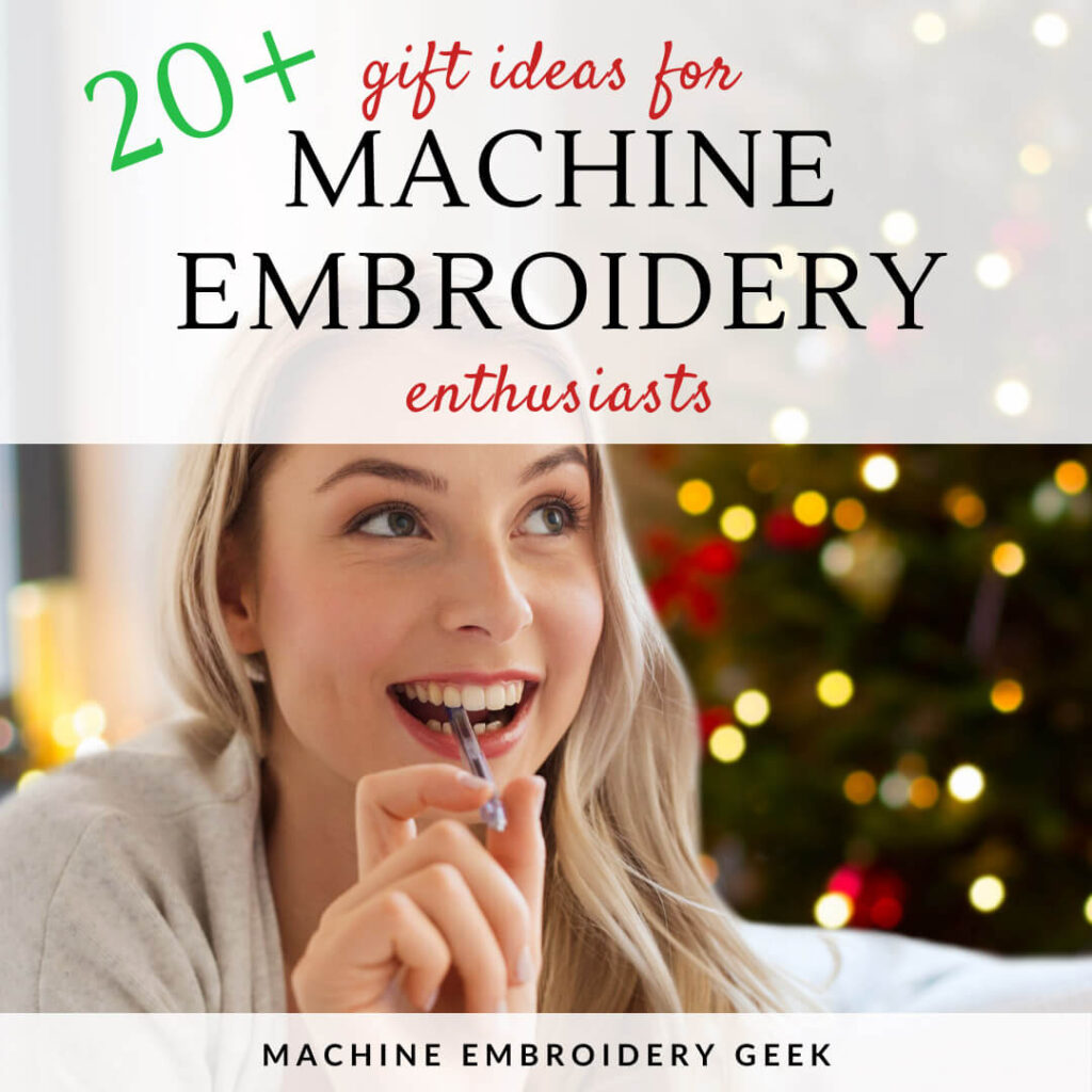 gifts for a machine embroidery enthusiast