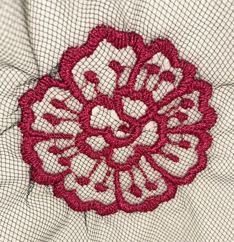 How to Embroider on Tulle Machine Embroidery Geek