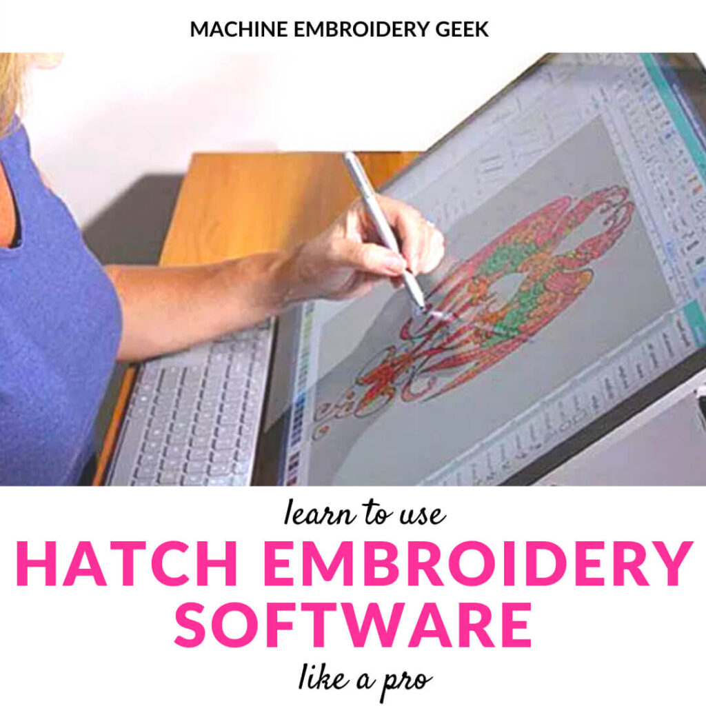 Learn how to digitize with Hatch embroidery software