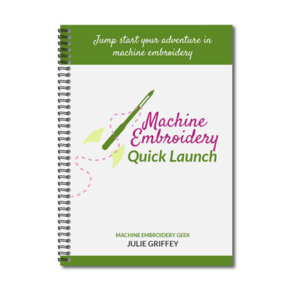 machine embroidery quick launch