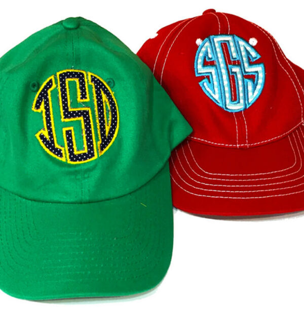 10 fun ideas to machine embroider on a baseball cap