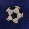 soccer ball machine embroidery design.