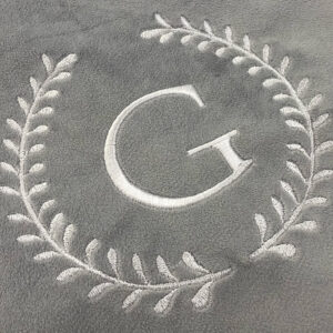 Elegant Roman Wreath Design in Every Letter – 3 Sizes