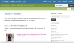 Free machine embroidery designs 20 great online sources Free machine embroidery designs 20 great online sources