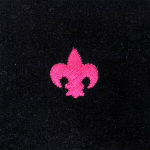 Classic Fleur-de-lis embroidery and appliqué designs in three different styles