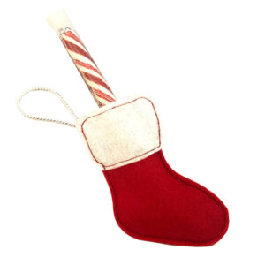 In-the-hoop Christmas stocking in 4 sizes