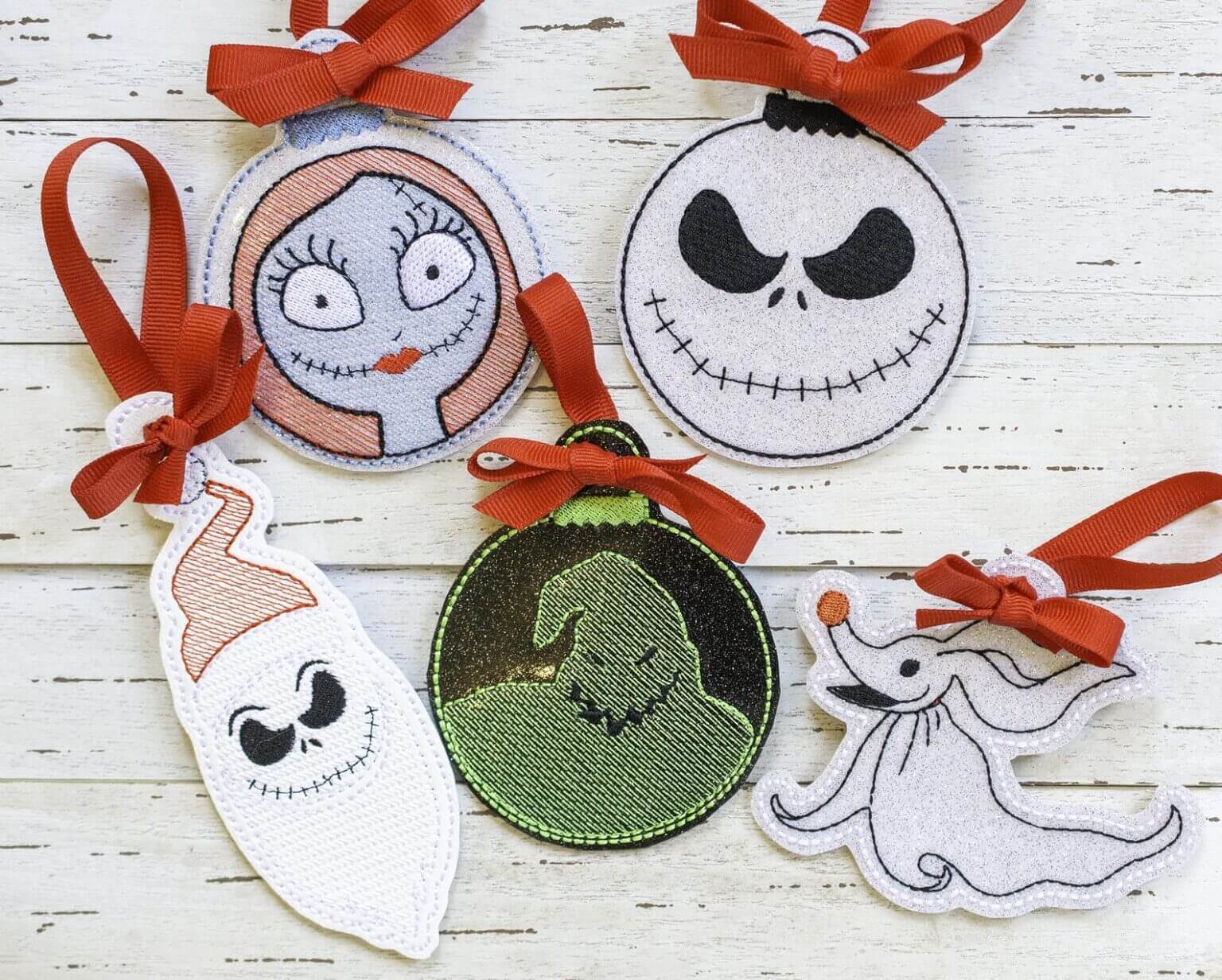 An inthehoop Christmas ornament for anyone Machine Embroidery Geek