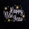 Happy New Year embroidery design