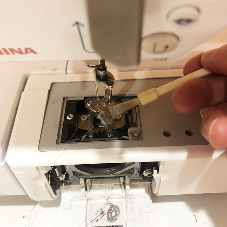 Why is my thread bird nesting underneath the embroidery?