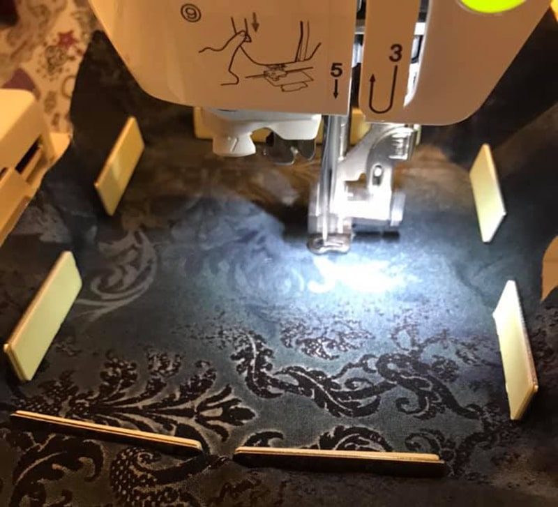 DIY magnetic embroidery hoop