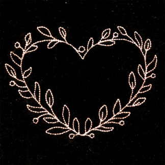 heart-wreath