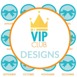 VIP Club – a set of 9 embroidery designs – every month for a year – 108 total