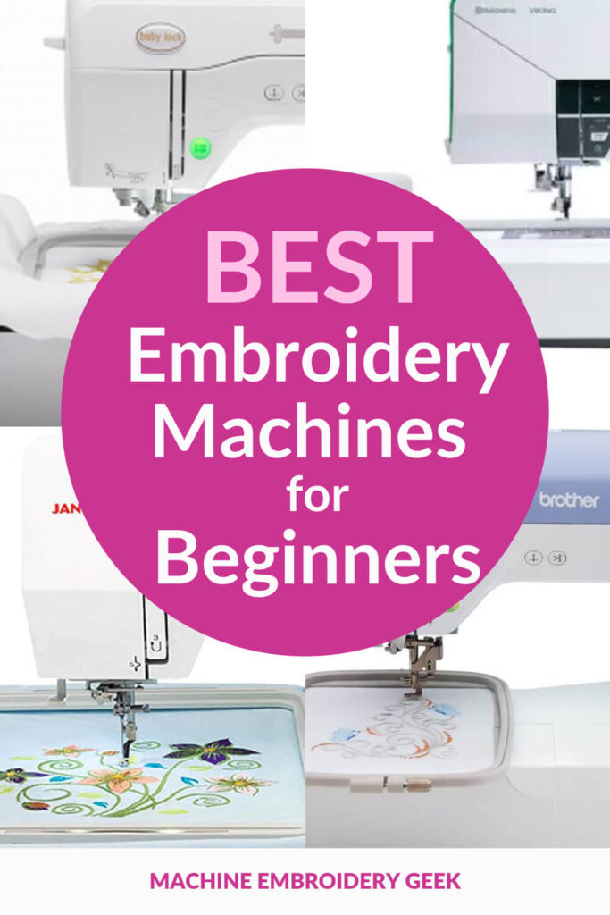 Best embroidery machines for beginners