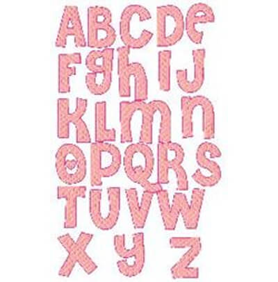 Ambient Applique Font Embroidery Designs Machine Embroidery Designs Monogram Alphabet Letters Digital Font Download Instant Download