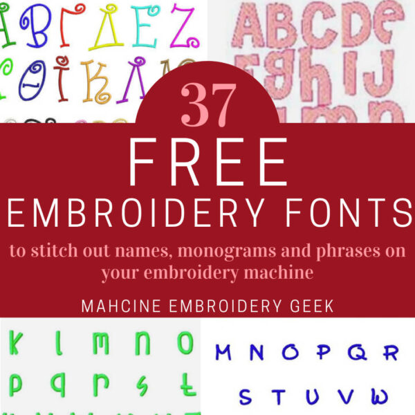 37 free embroidery fonts to download