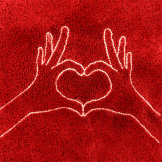 hands making heart symbol