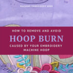 Hoop burn: how to remove it and avoid it