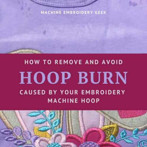 how to remove hoop burn