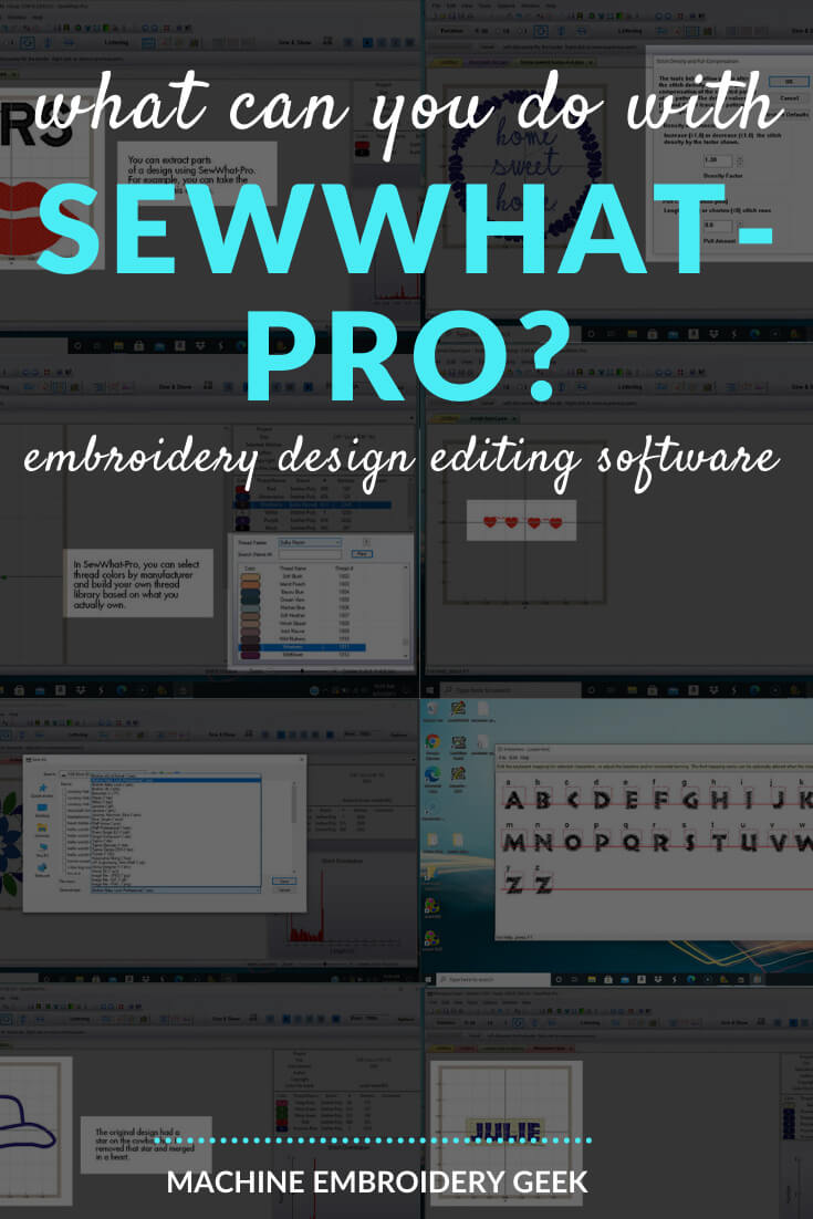What does SewWhat-Pro do?