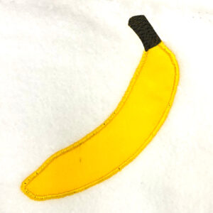 Banana appliqué design