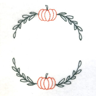 pumpkin-and-vine-border