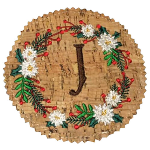 Machine embroidery on cork fabric Machine Embroidery Geek