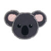 koala face appliqué