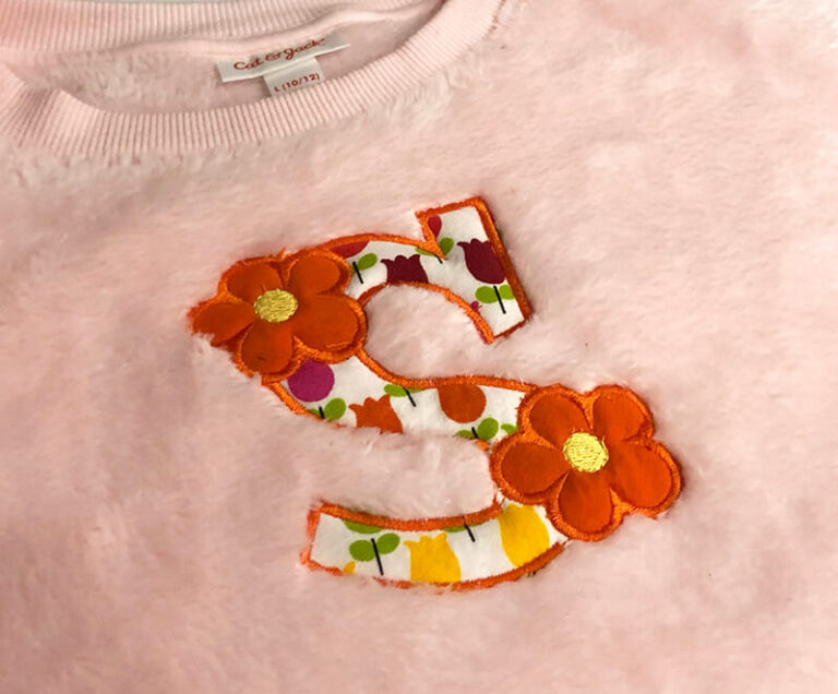 How to appliqué on a sweatshirt Machine Embroidery Geek