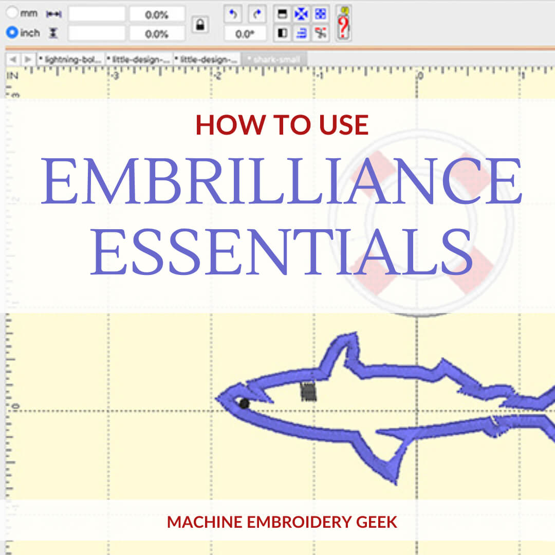 How to use Embrilliance Essentials