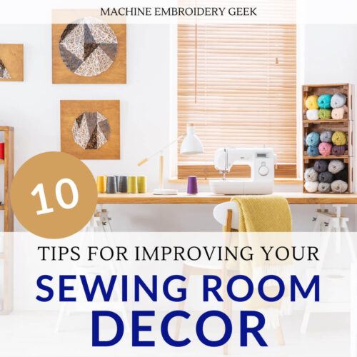 best sewing room decor