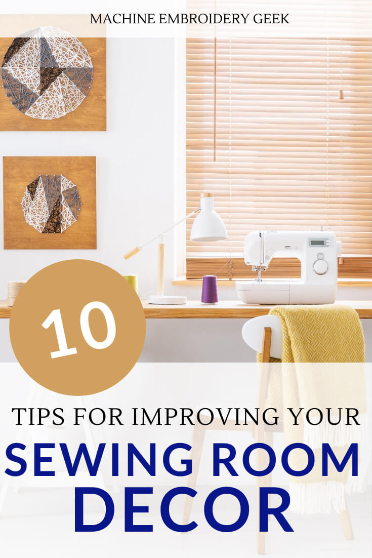 best sewing room decor