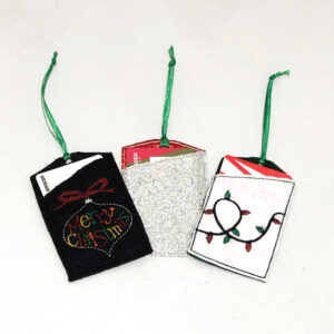 In-the-hoop gift card holders