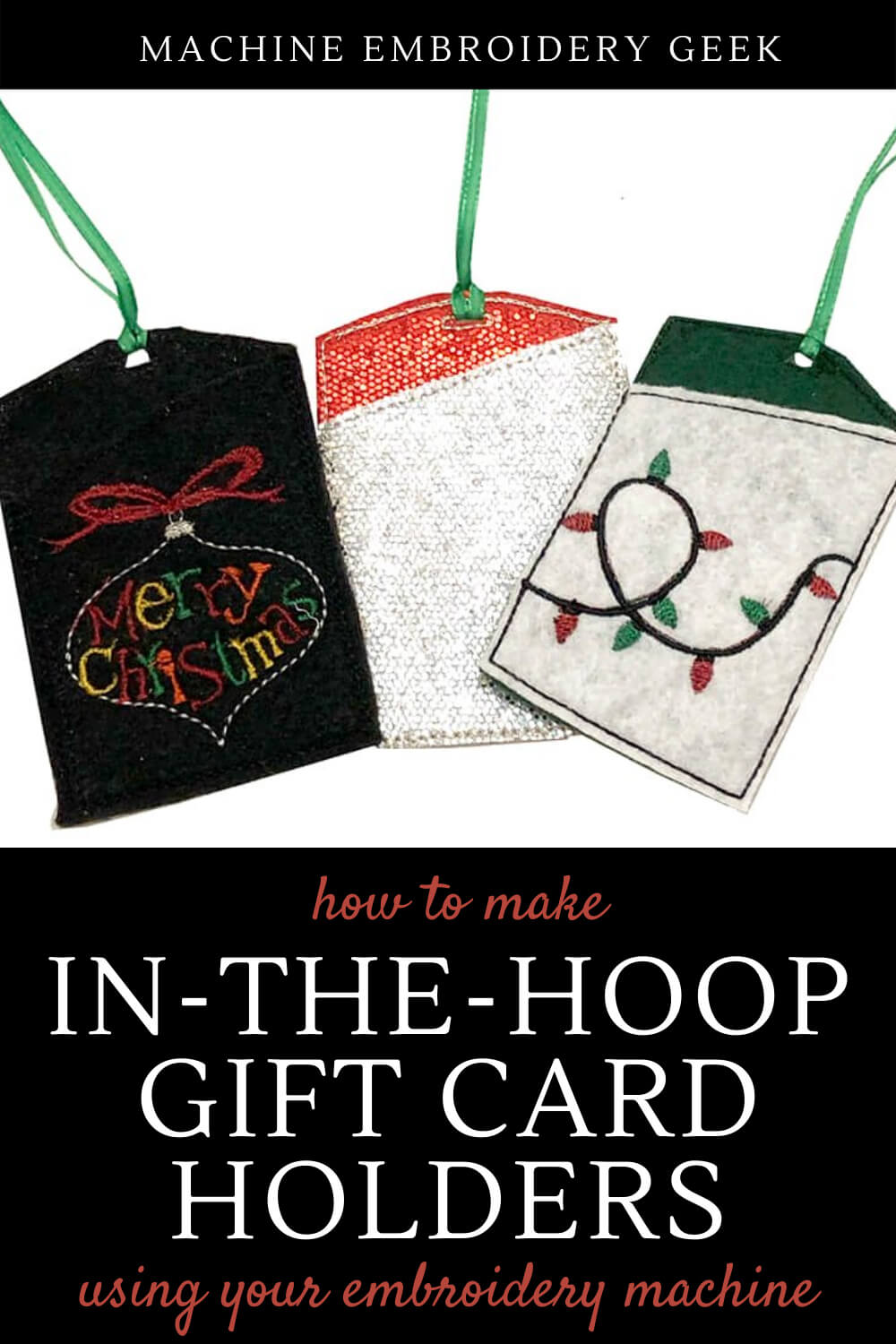 how to make an in-the-hoop gift card holder