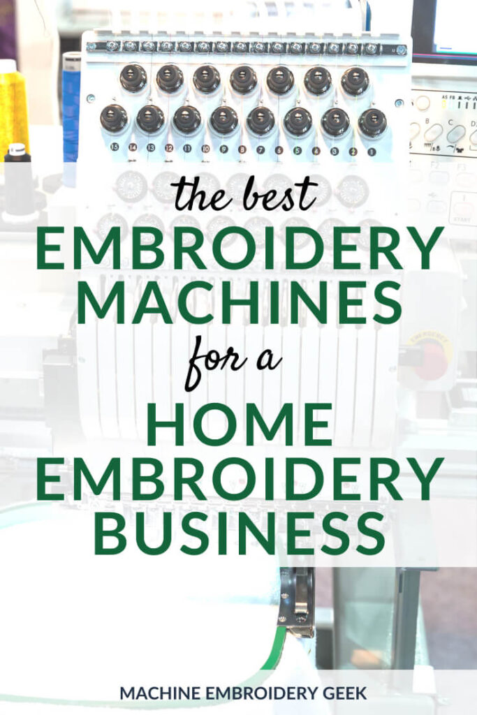 Best embroidery machines for a home business