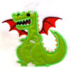 dragon appliqué design