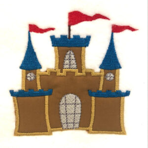 Princes castle appliqué design