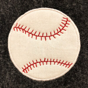 Baseball Machine Appliqué Design