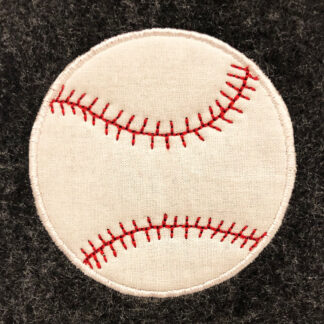 baseball appliqué design