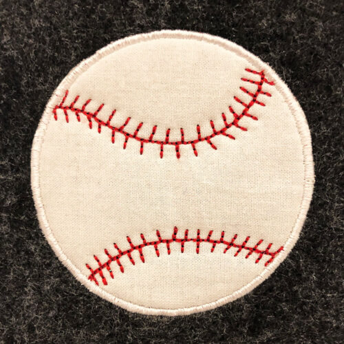 Baseball Machine Appliqué Design Machine Embroidery Geek