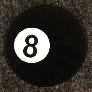 Sports ball appliqué design set