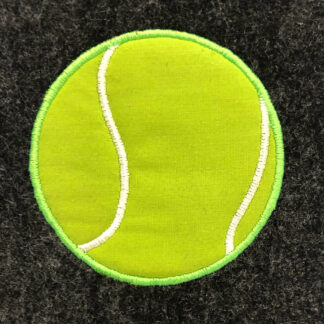 tennis ball appliqué designs